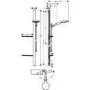 HANSGROHE Raindance Select S Душовий набір, хром (27646000)