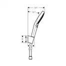 Hansgrohe Raindance S PowderRain 120 Ручний душ, хром (27668000)