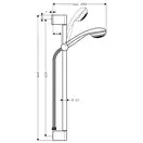 Hansgrohe Crometta 85 Mono Душовий набір, хром (27728000)