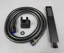 Душевой гарнитур Imprese Grafiky (цвет - black nickel), 1 вид струи (ZMK041807100) фото 3 Aquada.com.ua