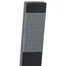 Ручной душ с держателем Paffoni Zdup (цвет - чёрный матовый) (ZDUP095NO) фото 2 Aquada.com.ua