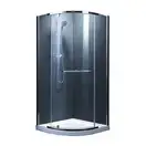 Душевая кабина Devit Comfort 1000 х 1000 х 1900 мм (профиль нерж. сталь, стекло серое) (FEN1223G) фото 1 Aquada.com.ua
