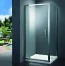 Душевая кабина Primera Frame 100 х 100 х 190 см (стекло "шиншилла) (SHRP56106) фото 1 Aquada.com.ua
