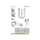 Душевая кабина Radaway Fuenta New PDD 100 L (профиль - хром; стекло - прозрачное) (384003-01-01L) фото 2 Aquada.com.ua