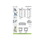 Душевая кабина Radaway Fuenta New KDJ+S door 90 R (профиль - хром; стекло - прозрачное) (384020-01-01R) фото 2 Aquada.com.ua
