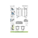 Душевая кабина Radaway Fuenta New KDJ+S door 100 L (профиль - хром; стекло - прозрачное) (384022-01-01L) фото 2 Aquada.com.ua
