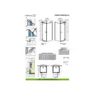 Душевая кабина Radaway Fuenta New KDJ+S door 120 L (профиль - хром; стекло - прозрачное) (384024-01-01L) фото 2 Aquada.com.ua