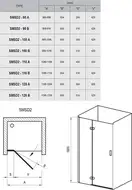 Душевая кабина Ravak SmartLine SMSD2-100 (B) R хром+transparent (0SPABA00Z1)