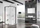 Душевая кабина Ravak Pivot PSKK3 900 х 900 х h1900 мм (профиль - чёрный, стекло - прозрачное) (37677300Z1) фото 2 Aquada.com.ua