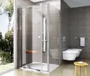 Неподвижная стенка Ravak Pivot PPS-90 блестящий+Transparent (прозрачный) (90G70C00Z1) фото 1 Aquada.com.ua
