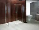 VOLLE Держатель стекла (Е) с креплениями, 300мм (18-05E-30) фото 5 Aquada.com.ua