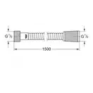 GROHE Шланг для душа1,5м Relexa Flex (45973000) фото 2 Aquada.com.ua