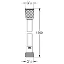 Душовий шланг 150 см Grohe Relexaflex (45973001)