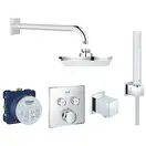 GROHE  Набор скрытого монтажа для душа Smartcontrol Cube (23409SC0) фото 1 Aquada.com.ua