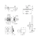 GROHE  Набор скрытого монтажа для душа Smartcontrol Cube (23409SC0) фото 2 Aquada.com.ua