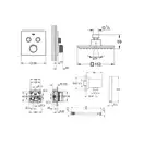 GROHE  Набор скрытого монтажа для душа Smartcontrol Cube (23409SC0)