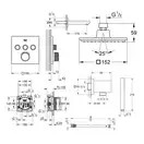 GROHE Набор скрытого монтажа Smartcontrol Cube (23409SC2)