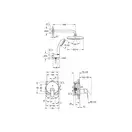 GROHE Душевая система скрытого монтажа Grohe Eurosmart Cosmopolitan с Tempesta 210 (25219001) фото 2 Aquada.com.ua