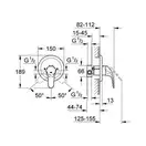 Душовий комплект прихованого монтажу Grohe EX Euroeco New (26000004)