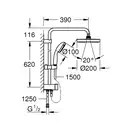 Grohe New Tempesta System Душова система, хром (27389002)