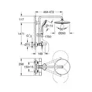 Душова система для ванни Grohe Euphoria System 260 (27475001)