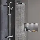 Душова система з термостатом для душа Grohe New Tempesta Cosmop. System (27922001)