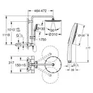 Grohe Rainshower Smartactive 310 Душевая система, хром (27966001)