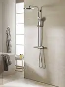 GROHE Душова система з термостатом для настінного монтажу Rainshower System 310  (27968000) фото 4 Aquada.com.ua