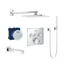 Набір для душу/ванни прихованого монтажу Grohe SmartControl (34506SC2)
