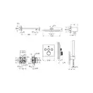 Набір для душу/ванни прихованого монтажу Grohe SmartControl (34506SC2)