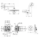 GROHE Душевая система GROHTHERM SMARTCONTROL (34614SC1) (34614SC1) фото 2 Aquada.com.ua