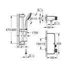 GROHE Термостат с душевым набором Grohtherm SmartControl (34720000) фото 2 Aquada.com.ua
