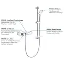 GROHE Термостат с душевым набором Grohtherm SmartControl (34720000) фото 3 Aquada.com.ua