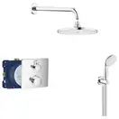 Душевая система скрытого монтажа с термостатом Grohe Grohtherm (цвет - хром) (3472900A) фото 1 Aquada.com.ua