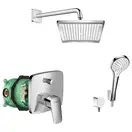 Душевая система скрытого монтажа Hansgrohe Logis/Croma (цвет - хром) (10502020) фото 1 Aquada.com.ua