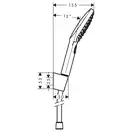 Душевая система скрытого монтажа Hansgrohe Croma/Talis (цвет - хром) (23745000) фото 7 Aquada.com.ua