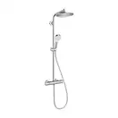 Душевая система с термостатом Hansgrohe Crometta S 240 1jet (цвет - хром) (26769000) фото 1 Aquada.com.ua