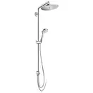 Душевая система Hansgrohe Croma S Showerpipe 280 1jet Reno (цвет - хром) (26793000) фото 1 Aquada.com.ua