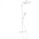 Душова система Hansgrohe Croma Select S 280 1jet Showerpipe з термостатом, matt white (26890700)