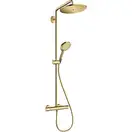 HANSGROHE Croma Select S 280 1jet Душевая система, золото (26890990)