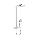 Душевая система с термостатом Hansgrohe Raindance E Showerpipe 300 2jet с ShowerTablet Select 300 (цвет - хром) (27126000) фото 1 Aquada.com.ua