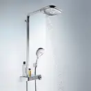 Hansgrohe Raindance Select E Душевая система, белый/хром (27127400)