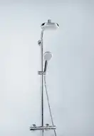 Душевая система Hansgrohe Crometta Showerpipe 160 1jet (цвет - хром/белый) (27266400) фото 3 Aquada.com.ua