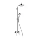 Душова система Hansgrohe Crometta 160 1jet Showerpipe зі змішувачем, білий / хром (27266400)