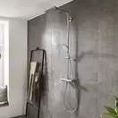 Hansgrohe Crometta E240 Душевая система с термостатом, хром (27271000)