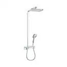Душевая система с термостатом Hansgrohe Raindance E Showerpipe 360 1jet с ShowerTablet Select 300 (цвет - хром) (27288000) фото 1 Aquada.com.ua