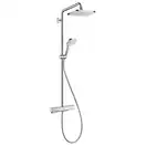 Душевая система с термостатом Hansgrohe Croma E (цвет - хром) (27630000) фото 1 Aquada.com.ua
