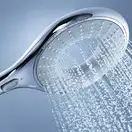 Душова система Hansgrohe Raindance Select S 240 Showerpipe PowderRain 1jetP з термостатом, хром (27633000)