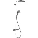 Hansgrohe Raindance S 240 Showerpipe, чорний хром (27633340)