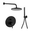 Paffoni Light Душова система, чорний матовий (KITLIG015NO)